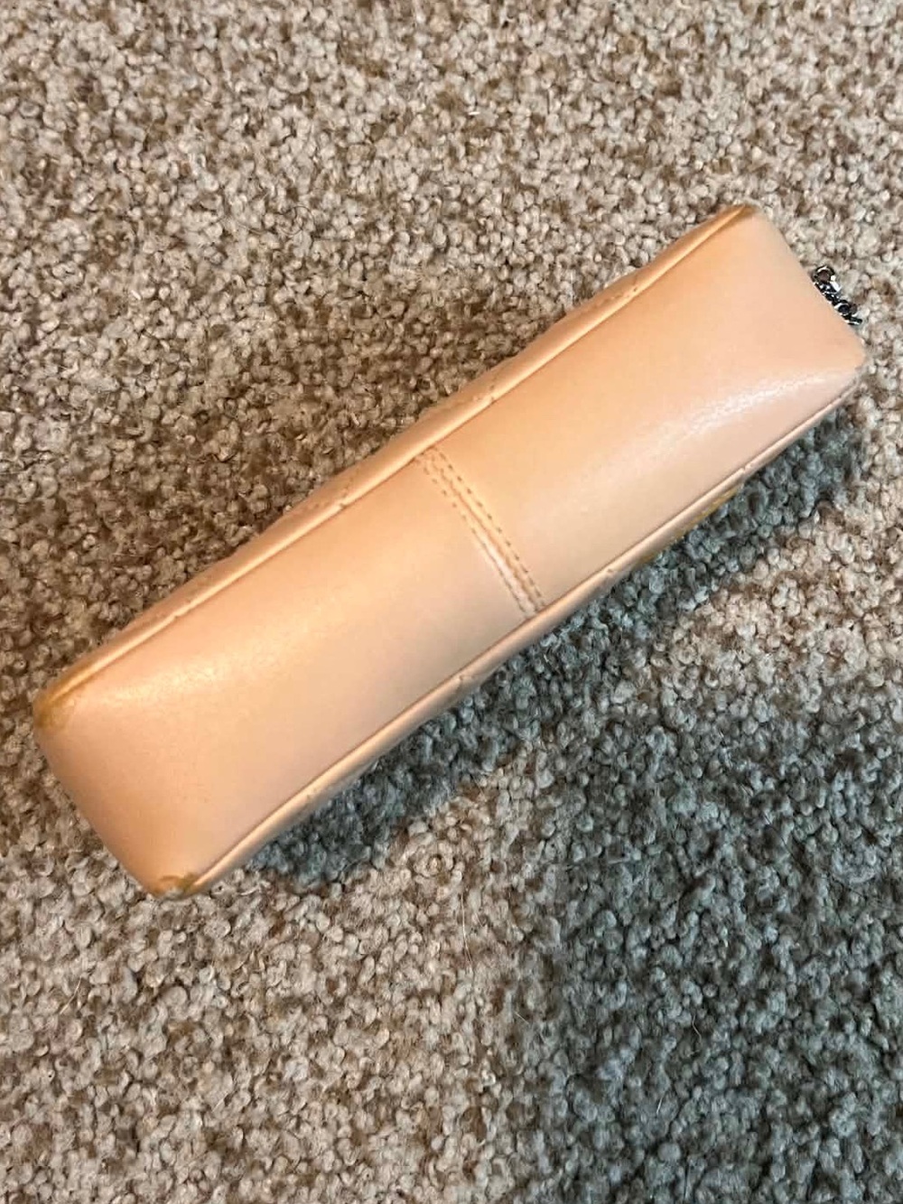 🧡 CHANEL Cambon Line Cosmetic Pencil Pouch Case - Picture 5 of 16